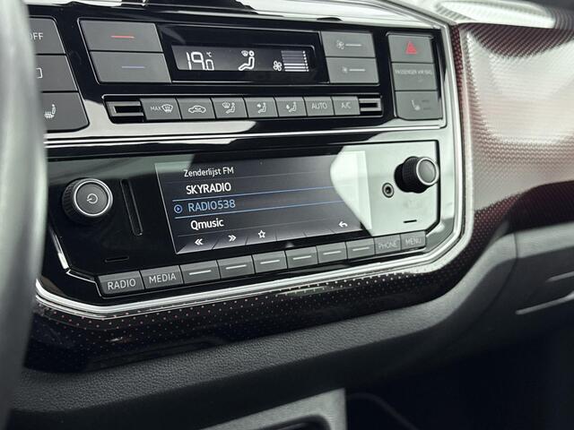 Volkswagen UP! 1.0 TSI GTI 116PK | Schuif-/Kanteldak | Stoelverwarming | BEATS Audio | Climate Control | Achteruitrijcamera | *Tornado Red*