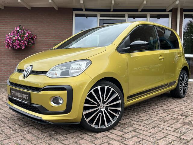 Volkswagen UP! 1.0 TSI BMT high up! | 1e Eig. | A. Camera | Stoelverwarming | 17'' | Dealer onderhouden