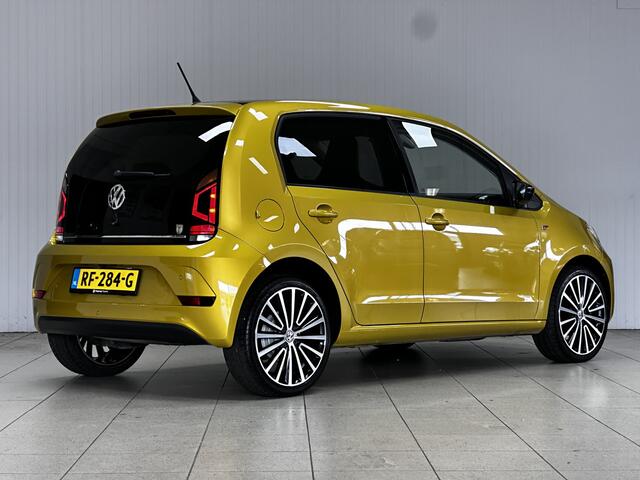 Volkswagen UP! 1.0 BMT R-Line/ Maps+More!/ Camera/ 17''LMV/ Cruise!/ DAB+/ Airco/ Bluetooth/ Multi.LEDER.Stuur/ Elek.Pakket/ Isofix/ PDC Achter.