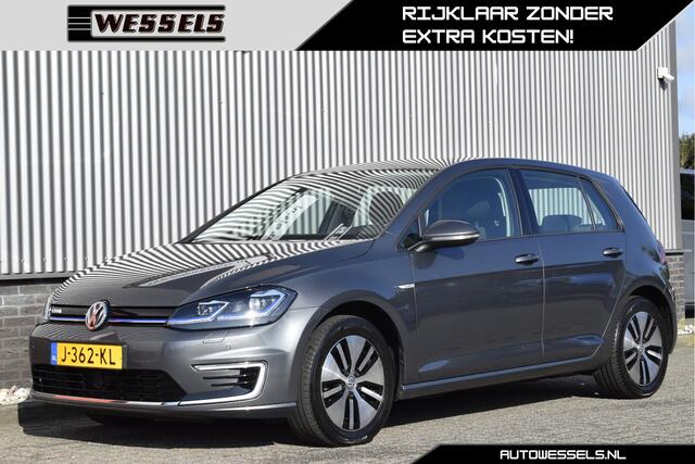 Volkswagen e-Golf E-DITION Trekhaak, Adaptive cruise, Stoelverwarming, Carplay, PDC, DAB