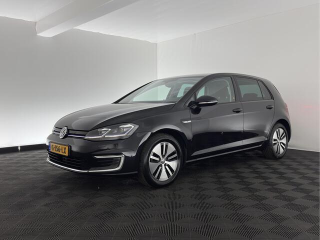 Volkswagen e-Golf E-DITION (INCL.BTW) *HEAT-PUMP | LUXURY-LEATHER | FULL-LED | DIGI-COCKPIT | NAVI-FULLMAP | HEATED-SPORTSEATS | CAMERA | DAB+ | AMBIENT-LIGHT | 16''ALU*