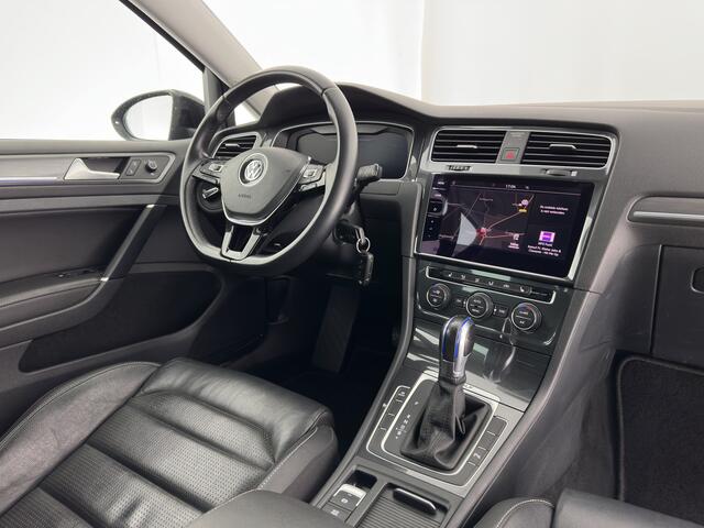 Volkswagen e-Golf E-DITION (INCL.BTW) *HEAT-PUMP | LUXURY-LEATHER | FULL-LED | DIGI-COCKPIT | NAVI-FULLMAP | HEATED-SPORTSEATS | CAMERA | DAB+ | AMBIENT-LIGHT | 16''ALU*