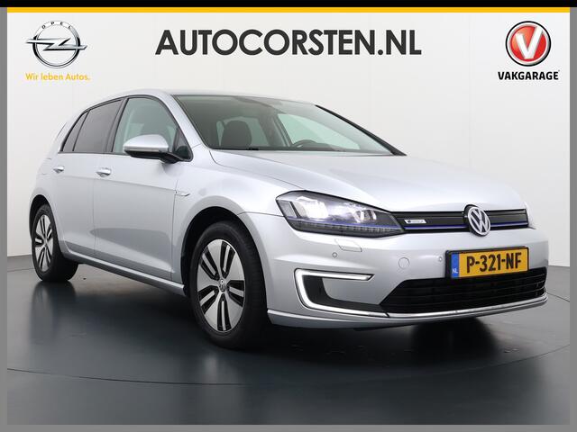 Volkswagen e-Golf Automaat Navi Ecc Climatronic Stoelverwarming Cruise Control Pdc Lmv Led Privacy Glas Regen-Lichtsensor Bluetooth Isofix SOH 85%