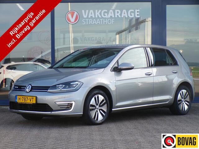 Volkswagen e-Golf E-DITION, SOH 93.5% / Full LED / Carplay + Android Auto / Virtual Cockpit / Parkeersensoren V + A