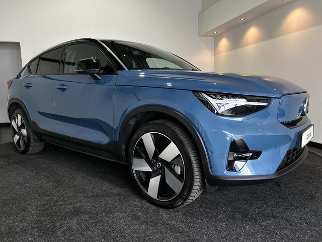 Volvo C40 Recharge Twin Intro Edition 78 kWh | panoramadak | adaptieve cruise control | Soh (batterijcheck) Waarde 95,5 %