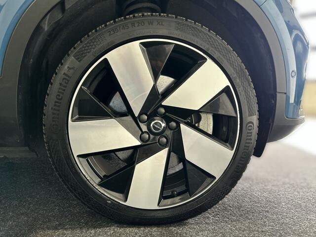 Volvo C40 Recharge Twin Intro Edition 78 kWh | panoramadak | adaptieve cruise control | Soh (batterijcheck) Waarde 95,5 %