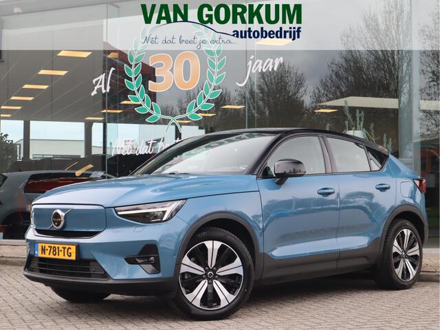 Volvo C40 Recharge Twin Intro Edition 78 kWh Navi / Trekh / Pano / 360Camera / Carplay / Stuur-Stoelverw BTW AUTO