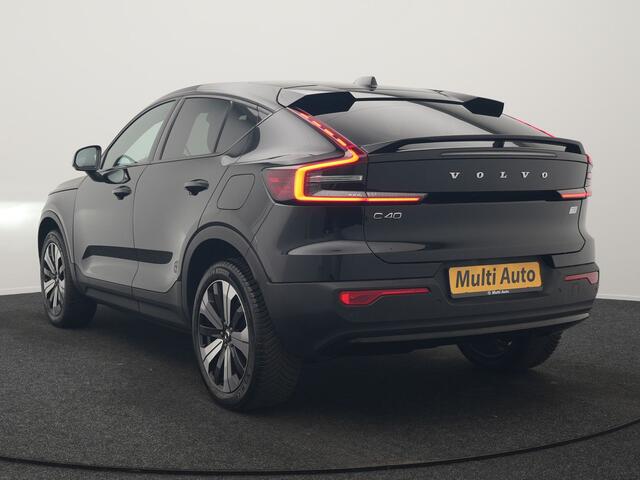 Volvo C40 Recharge Twin Plus 78 kWh 408pk Dealer O.H. | Panodak | Adaptive Cruise | Camera | Alcantara Sportstoelen Verwarmd | Google Assistent | Keyless | Blis | Stuur Verwarmd | Warmtepomp | Apple Carplay | DAB | 19"L.M |