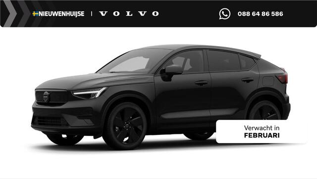 Volvo EC40 Single Motor Ext. Range Plus Bl. Ed. Europa 82 kWh | Longe Range | Google | Getint Glas | Adaptieve Cruise Control | Dodehoekdetectie | Panoramadak | Elek. Stoelen | Memory | Warmtepomp | Stoelverwarming Voor + Achter | Zitverlenging | 20" LM