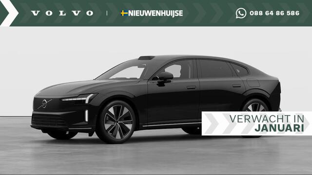 Volvo ES90 Single Motor Extended Range Ultra 92 kWh | Pilot Assist | Extra getint glas achter | Bowers & Wilkins audiosysteem | Chrome Pack