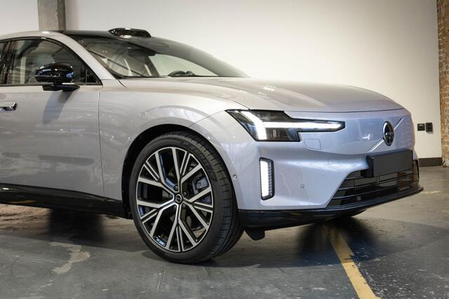 Volvo ES90 Single Motor Ext. R. Ultra Launch Edition 92 kWh Luchtvering | Elektrochromatisch panoramadak | Geventileerde voor- en achterstoelen | Bowers & Wilkins | Pilot assist | 22 inch. lichtmetalen velgen | Stoel- /stuurwielverwarming | Verwarmde achterbank