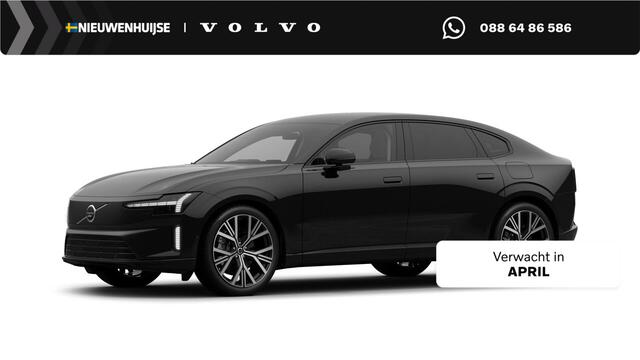 Volvo ES90 Single Motor Ext. R. Ultra Launch Edition 92 kWh | Longe Range | Google | Panoramadak | Bowers & Wilkins Audio | Pilot Assist | Getint Glas | Head-Up Display | Keyless | Stuur-/Stoelverwarming | 22" LM