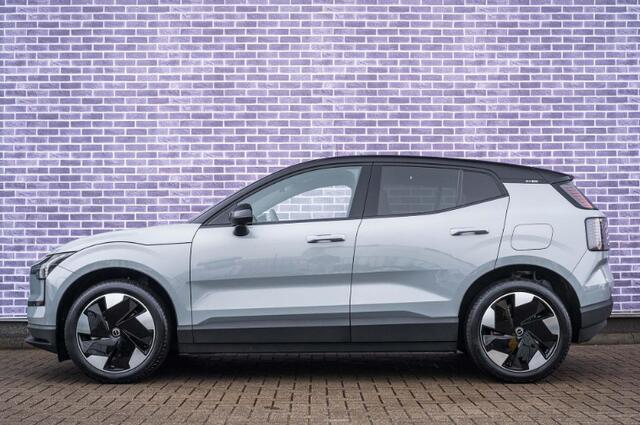 Volvo EX30 Single Motor Extended Range Plus 69 kWh | Google | Longe Range | Harman Kardon Audio | Camera | Keyless | Dodehoekdetectie | Elek. Achterklep | BLIS | Warmtepomp | Adaptieve Cruise | Getint Glas | 19" LM