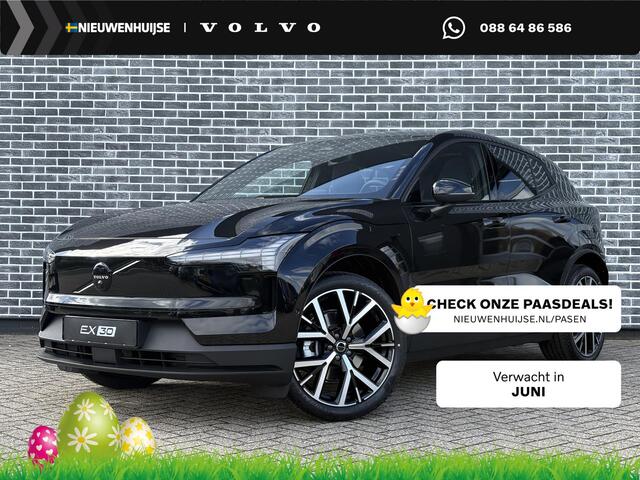 Volvo EX30 P5 Long Range Plus Black Edition Europa 69 kWh | Harman Kardon | Power Seats | Stoel en Stuurverwarming | Keyless Entry | Donker Glas |