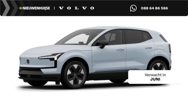 Volvo EX30 P3 Plus Europa | Google | Adaptieve Cruise Control | Keyless | Stoel-/Stuurverwarming | DAB | Getint Glas | Draadloos Opladen Telefoon | Elek. Stoelen | Camera | LED Koplampen | Sfeerverlichting | Dodehoekdetectie | Park Assist | 18" LM