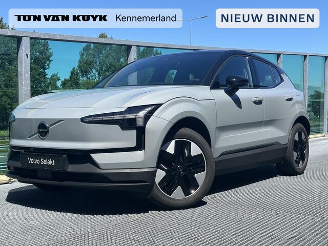Volvo EX30 Single Motor Plus 51 kWh Automaat, Zwart dak, Stoel- en stuurwielverwarming, Warmtepomp, Metallic lak, Harman Kardon audio, Climate control, Driver assist, Pilot assist, BLIS