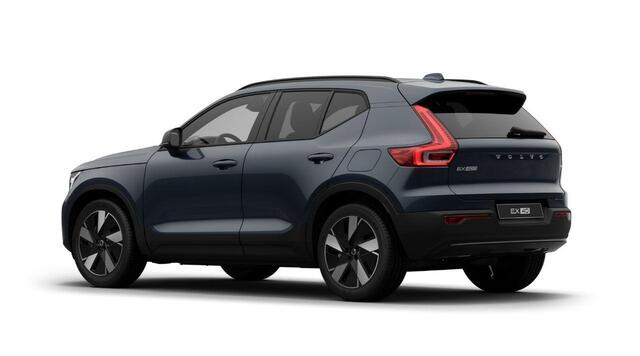 Volvo EX40 252PK Single Ext. Range Business Edition 82 kWh / Navigatie / Camera / Adaptive Cruise control / Stuur & Stoelverwarming / Harman Kardon / Getinte Ramen / 19" LM Velgen
