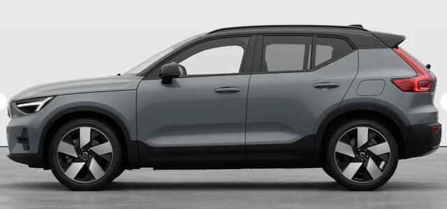 Volvo EX40 Single Motor Extended Range Plus 82 kWh / Lounge pakket / Extra getint glas / Panoramadak / 360 camera / 20''velgen / zwart dak