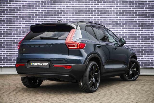 Volvo EX40 Single Motor Extended Range Ultra Black Edition | Harman Kardon | 20" | Panoramadak | Donker Glas | Power Seats |