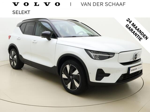 Volvo EX40 Extended Range Ultra 82 kWh / Nubuck / All Season banden / Parelmoer kleur / Panoramadak / Elektr. Stoelen / Harman&Kardon / 360 Camera / Stoel + Stuurw. Verwarming / ACC / BLIS /