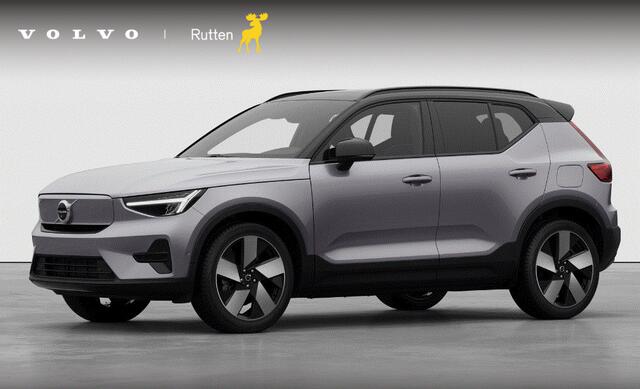 Volvo EX40 252PK Single Motor Extended Range 82 kWh Plus / Lounge Pakket / Extra getint glas / 360 Camera / 20'' velgen / Panoramadak / Zwart dak