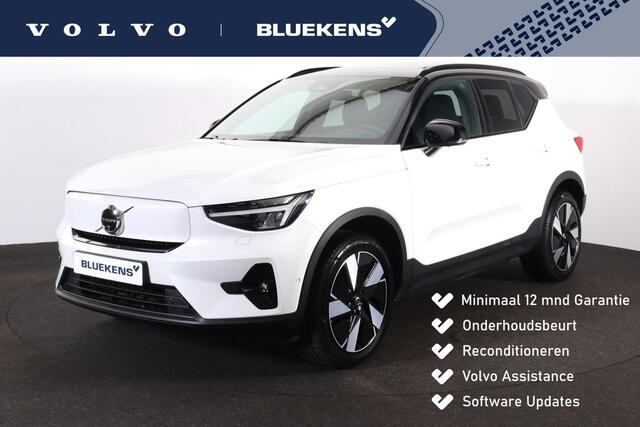 Volvo EX40 Performance Ultra 82 kWh - Panorama/schuifdak - IntelliSafe Assist & Surround - 360º Camera - Harman/Kardon audio - Verwarmde voorstoelen, stuur & achterbank - Parkeersensoren voor & achter - Elektr. bedienb. voorstoelen met geheugen links - Draadloze tel