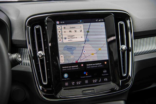 Volvo EX40 Single Motor Ext. Range Ultra Bl. Ed. Eur. 82 kWh | Harman Kardon | 20" | Panoramadak | Donker Glas | Power Seats | Nubuck | Adaptive Cruise | BLIS |