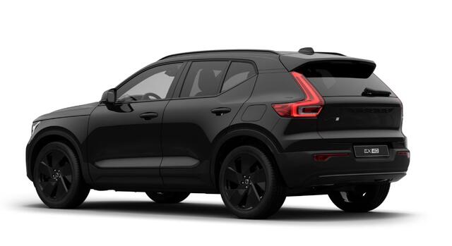 Volvo EX40 Single Ext. Range Plus Black Ed. Europa / Elektrische stoelen / Panoramadak / Panoramadak / Apple Carplay / Android Auto / Harman kardon audio / Adaptive cruise control / Pilot assist / Lichtmetalen velgen /