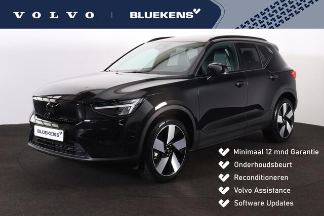 Volvo EX40 Extended Range Ultra 82 kWh -- Panorama/schuifdak - IntelliSafe Assist & Surround - 360º Camera - Harman/Kardon audio - Trekhaak - Verwarmde voorstoelen & stuur - Parkeersensoren voor & achter - Elektr. bedienb. voorstoelen met geheugen links - Draadloze 