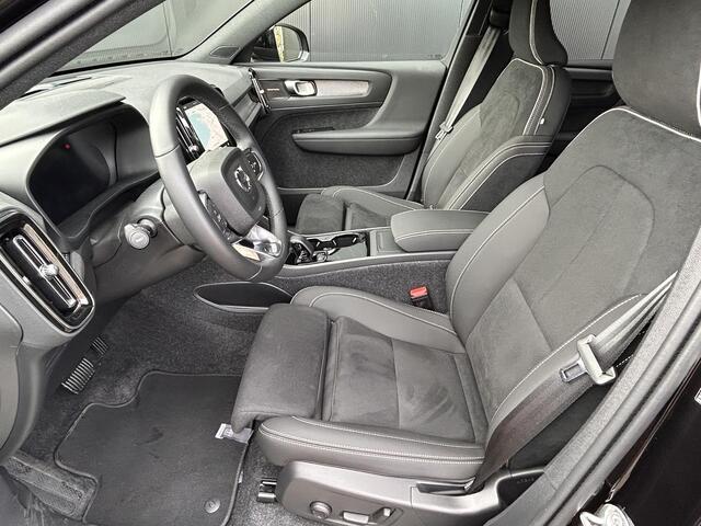 Volvo EX40 Single Motor Extended Range Plus 82 kWh Europa/ extra getint glas/ elektrische stoelen/ Nubuck bekleding / climate line