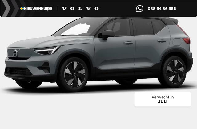 Volvo EX40 Twin Motor Performance Ultra Europa 82 kWh | Harman Kardon audio | 20" | Schuif-/kanteldak | Getint Glas | Elektrische stoelverstelling | Nubuck bekleding | Adaptive Cruise Control | Dodehoekdetectie |