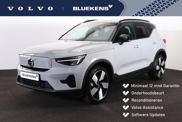 Volvo EX40 Single Motor Extended Range Ultra 82 kWh Panorama/schuifdak - IntelliSafe Assist & Surround - 360º Camera - Harman/Kardon audio - Verwarmde voorstoelen, stuur & achterbank - Parkeersensoren voor & achter - Elektr. bedienb. voorstoelen met geheugen links -