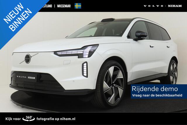 Volvo EX90 TWIN MOTOR ULTRA 7p. 111 kWh -PANO.DAK|BOWERS&WILKINS|LUCHTVERING|CLIMATE|PILOT|PRIVACY.GLAS|22"
