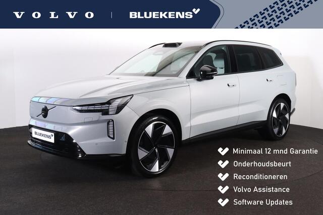 Volvo EX90 Performance Ultra 7p. 111 kWh - Luchtvering - Panoramadak - IntelliSafe Assist & Surround - 360º Camera - Bowers & Wilkins audio - Verwarmde voorstoelen, stuur & achterbank - Parkeersensoren voor & achter - Head up display - 22' LMV