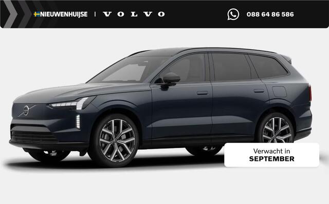 Volvo EX90 Twin Motor Ultra 7p. 106 kWh | Google | Bowers & Wilkins Audio | Luchtvering | Getint Glas | 360 Camera | Elektrochromatisch Panoramadak | Stoelverwarming Voor + Achter | Warmtepomp | Dodehoekdetectie | Elek. Stoelen | Elek. Achterklep | 22" LM