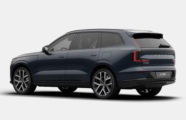 Volvo EX90 Twin Motor Ultra 7p. 106 kWh | Google | Bowers & Wilkins Audio | Luchtvering | Getint Glas | 360 Camera | Elektrochromatisch Panoramadak | Stoelverwarming Voor + Achter | Warmtepomp | Dodehoekdetectie | Elek. Stoelen | Elek. Achterklep | 22" LM