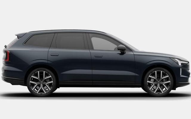 Volvo EX90 Twin Motor Ultra 7p. 106 kWh | Google | Bowers & Wilkins Audio | Luchtvering | Getint Glas | 360 Camera | Elektrochromatisch Panoramadak | Stoelverwarming Voor + Achter | Warmtepomp | Dodehoekdetectie | Elek. Stoelen | Elek. Achterklep | 22" LM