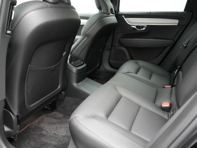 Volvo S90 T8 AWD Ultimate Dark PHEV 455pk LONG RANGE Dealer O.H | Panodak | Adaptive Cruise | 360 Camera | Lederen Sportstoelen Memory | Pilot Assist | Stuurverwarming | 20"L.M | BLIS | Google Maps |