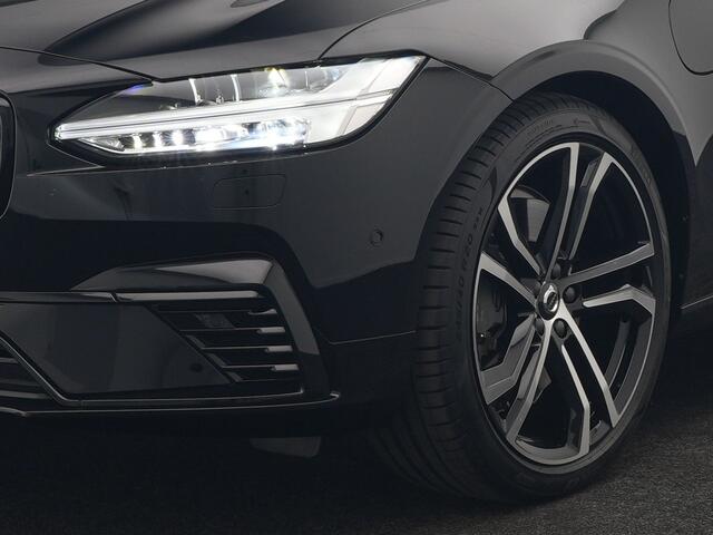 Volvo S90 T8 AWD Ultimate Dark PHEV 455pk LONG RANGE Dealer O.H | Panodak | Adaptive Cruise | 360 Camera | Lederen Sportstoelen Memory | Pilot Assist | Stuurverwarming | 20"L.M | BLIS | Google Maps |