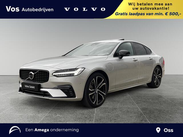 Volvo S90 T8 AWD R-Design | Luchtvering | Schuif/kantel-dak | Gelaagd Glas | 360 Camera | Elektr. trekhaak |