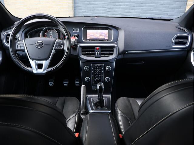 Volvo V40 2.0 T4 R-Design LED | Navi | Org. NL | Leder/Nubuck