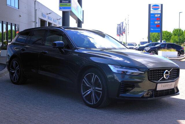 Volvo V60 2.0 T6 350 PK Recharge AWD R-Design, Panoramadak, Adap. Cruise Control, 360 Camera, Leder
