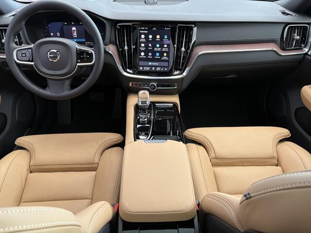 Volvo V60 2.0 T6 Plug-in hybrid AWD Ultra Dark | Bowers & Wilkins | Massage | Stoel ventilatie + Verwarming | Panorama Schuifdak | HUD | Adaptieve Cruise | BLIS | 360° Camera |