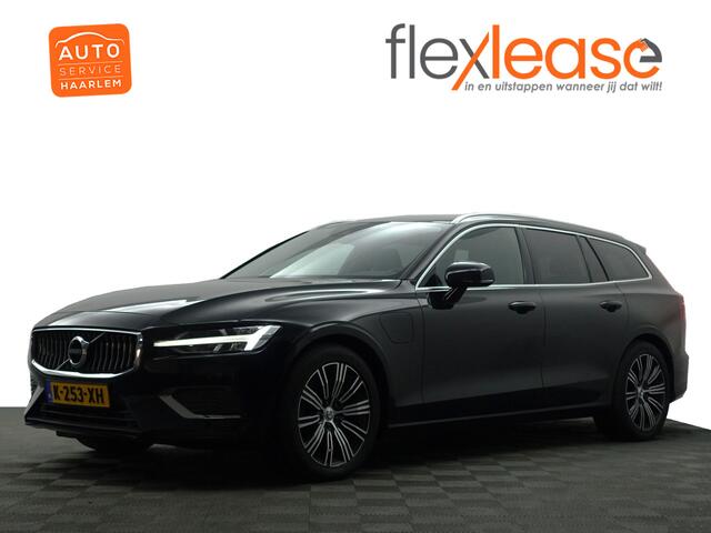 Volvo V60 2.0 T6 Recharge AWD Inscription Aut- Stuur/Stoelverwarming, Elek Trekhaak, CarPlay, Android Auto, Xenon Led, Leder Interieur