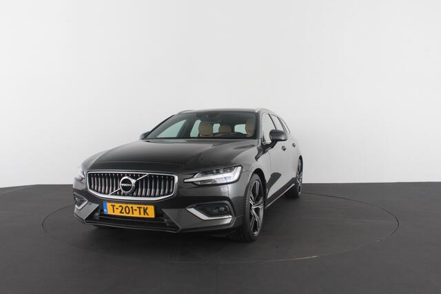 Volvo V60 2.0 T4 Inscription > 190pk/Memory/Leer/19inch/PINE GREY & Moritz Amber...