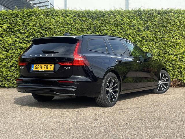 Volvo V60 T6 Plug-in hybrid AWD Ultra Dark H&K Audio | Head-up Display | Lederen dashboard | Stuurverwarming