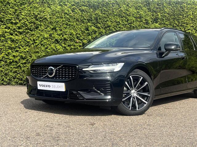 Volvo V60 T6 Plug-in hybrid AWD Ultra Dark H&K Audio | Head-up Display | Lederen dashboard | Stuurverwarming