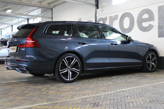 Volvo V60 2.0 T8 Polestar Engineered AWD R-Design | Incl. 12 maanden garantie | Schuif/kantel dak | Harman/Kardon | Trekhaak | Adaptieve cruise control | Stoelverwarming voor + achter | Stuurverwarming | Head-up display |