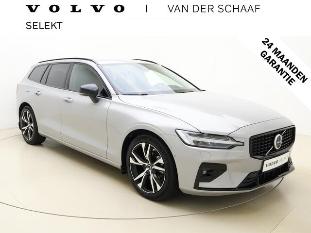 Volvo V60 B4 211pk Automaat Plus Dark / 360 Camera / Full-LED / El. Trekhaak / Harman&Kardon Audio / Getint glas / 4 - Zone Climate / Stoel + Stuurw. Verwarming /