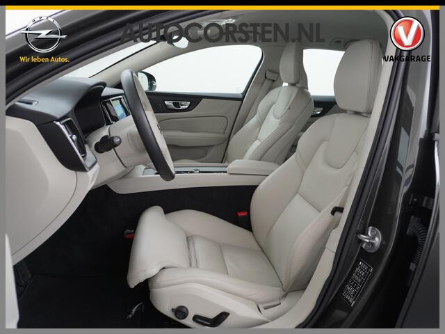 Volvo V60 2.0B3 AUT-7 177PK Inscription Leer MHEV Apple Carplay Android Auto Harman&Kardon Prem.Aurdio Camera Adap.Cruise Elek.Stoelen Stuur+Stoelverwarming Navi Ecc Cruise Control DAB+ PDC Lane Assist Road Sign Info Lmv 18" Led Elek. Achterklep Regen-Lichtsensor C